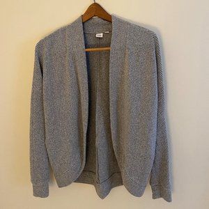 Gap Soft Grey Lounge Sweater / Cardigan Size Small